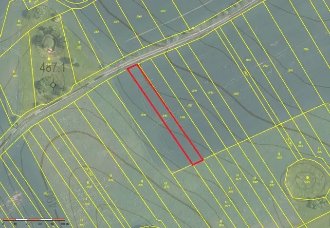 Prodej pole, Ostrov u Macochy, 3556 m2