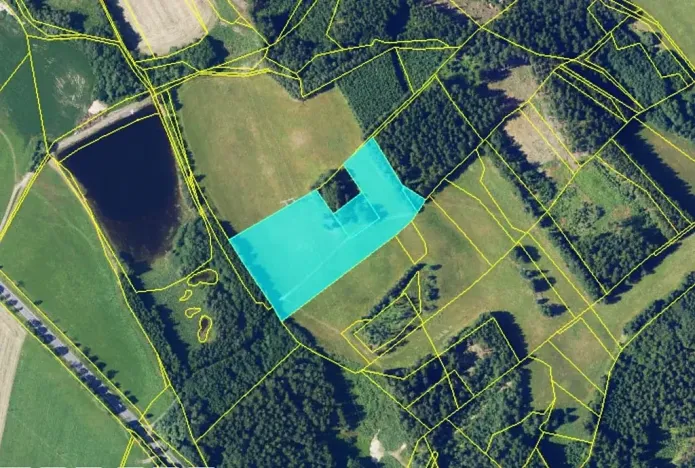 Prodej podílu pole, Vojnův Městec, 5515 m2