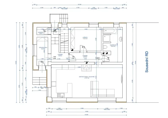 Prodej rodinného domu, Kyjov, Jiráskova, 336 m2