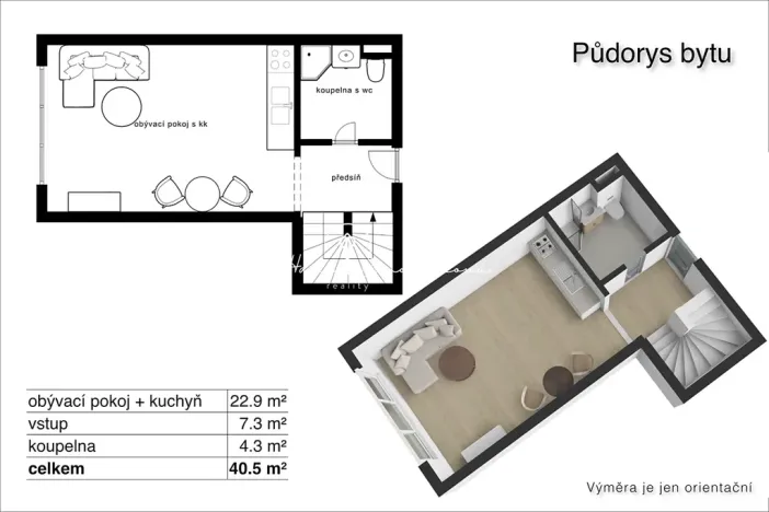 Prodej bytu 2+kk, České Budějovice, Holečkova, 56 m2