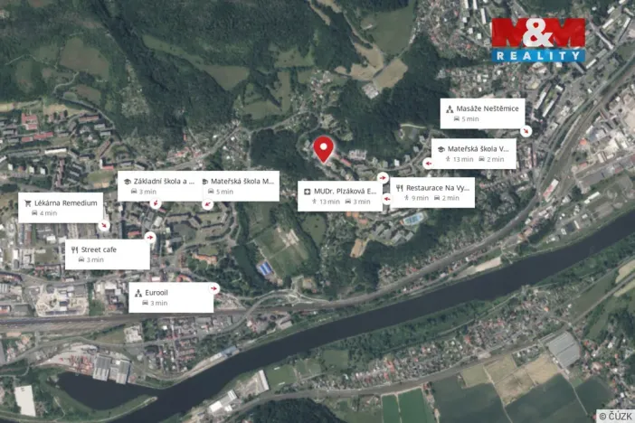 Prodej bytu 4+1, Ústí nad Labem - Krásné Březno, Neštěmická, 84 m2