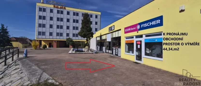Pronájem obchodního prostoru, Pohořelice, Znojemská, 44 m2