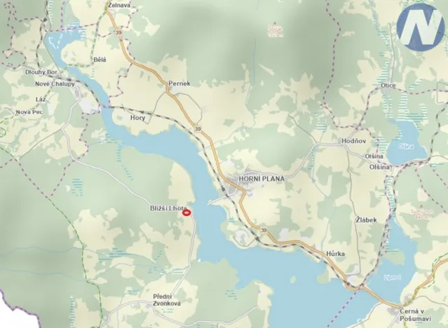 Prodej pozemku pro bydlení, Horní Planá, 4957 m2