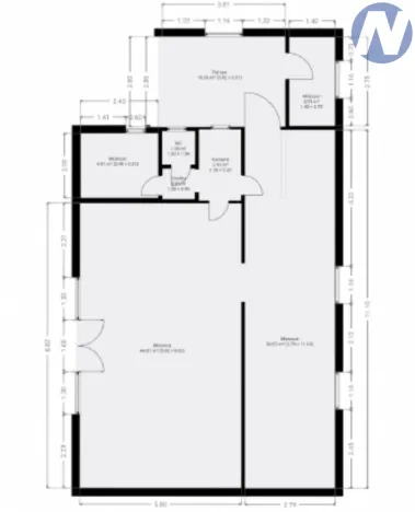 Prodej rodinného domu, Bošice, 99 m2