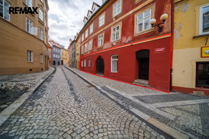 Prodej obchodního prostoru, Cheb, Cechovní, 158 m2