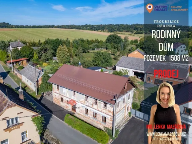 Prodej rodinného domu, Troubelice - Dědinka, 205 m2