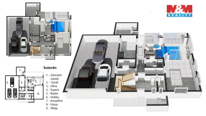 Prodej rodinného domu, Tuchoměřice, Ke Studánce, 642 m2