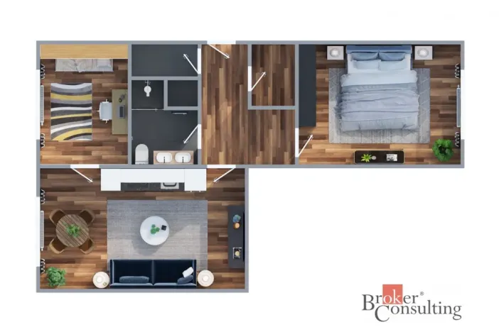 Prodej bytu 3+kk, Jablonec nad Nisou - Jablonecké Paseky, Jeronýmova, 62 m2