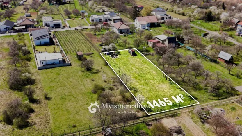 Prodej zahrady, Suchohrdly, 1465 m2