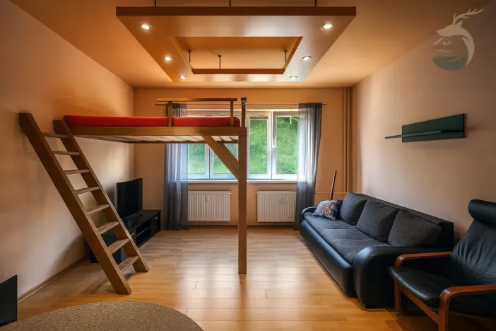 Pronájem bytu 1+kk, Štěnovice, Skalní, 40 m2