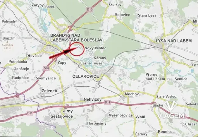 Prodej podílu pole, Nový Vestec, 622 m2