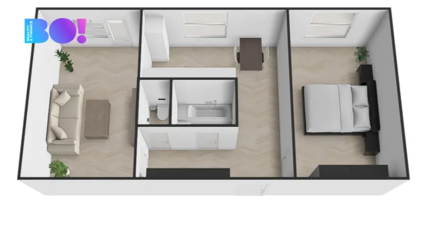 Prodej bytu 2+1, Ostrava, Alžírská, 45 m2