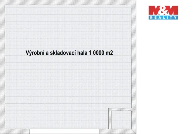 Pronájem výrobních prostor, Hořice, Maixnerova, 1000 m2