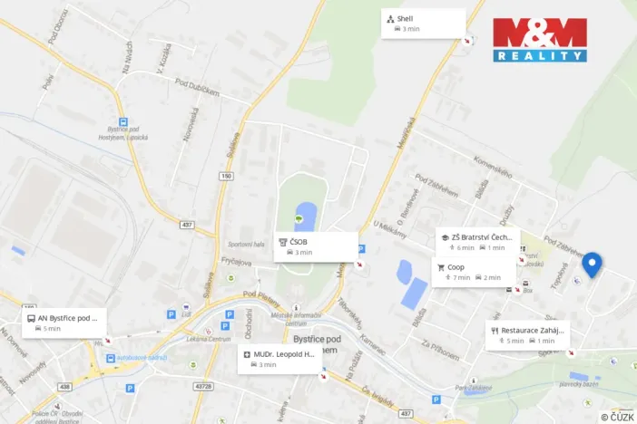 Prodej bytu 1+1, Bystřice pod Hostýnem, U Hřiště, 38 m2