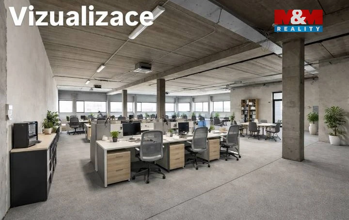 Pronájem kanceláře, Hradec Králové - Slezské Předměstí, Kovová, 365 m2