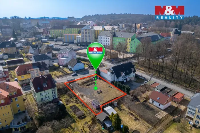 Prodej pozemku pro bydlení, Aš, Šaldova, 912 m2