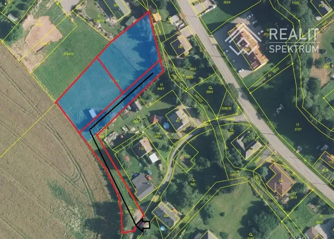 Prodej pozemku, Rudoltice, 3435 m2
