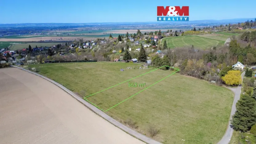 Prodej pole, Olomouc - Droždín, 863 m2