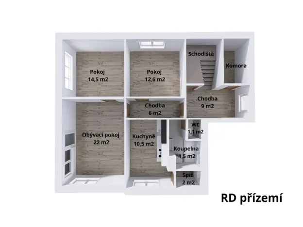 Prodej rodinného domu, Zvole, 250 m2