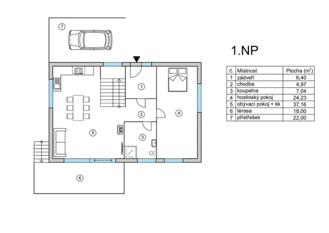 Pronájem rodinného domu, Jilemnice, 1025 m2