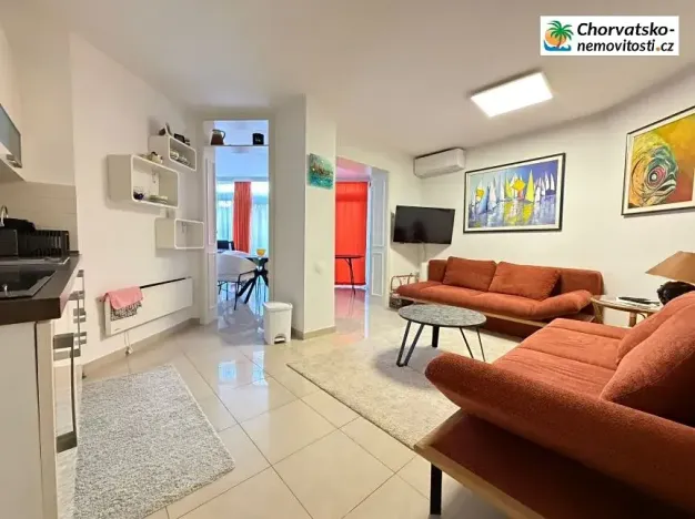 Prodej bytu 2+kk, Gajac, Chorvatsko, 43 m2