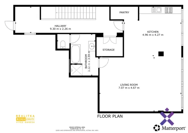 Pronájem bytu 1+kk, Zlín, Lešetín II, 67 m2