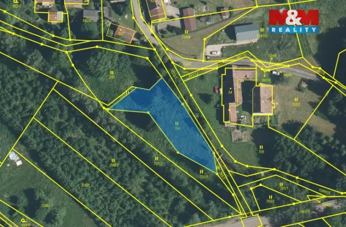 Prodej komerčního pozemku, Višňová - Předlánce, 1998 m2