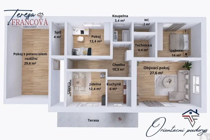 Prodej rodinného domu, Šternberk - Chabičov, 222 m2