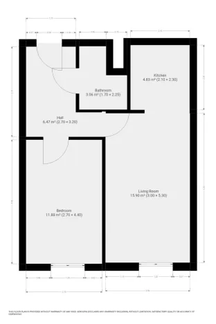 Pronájem bytu 2+kk, Praha - Horní Měcholupy, Nad přehradou, 43 m2