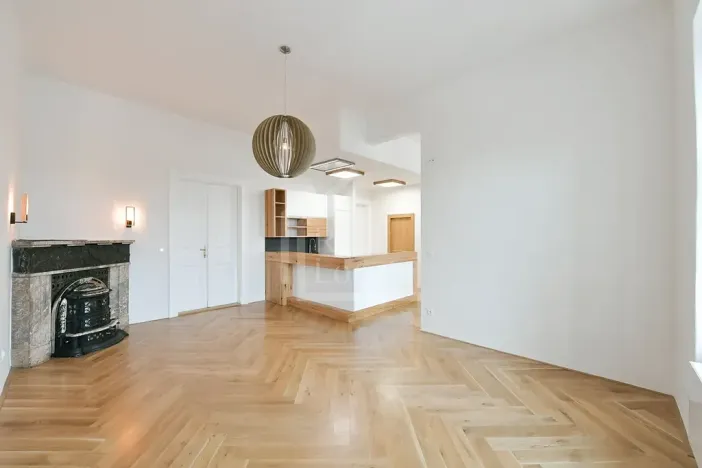 Pronájem bytu 3+kk, Praha - Smíchov, Janáčkovo nábřeží, 106 m2