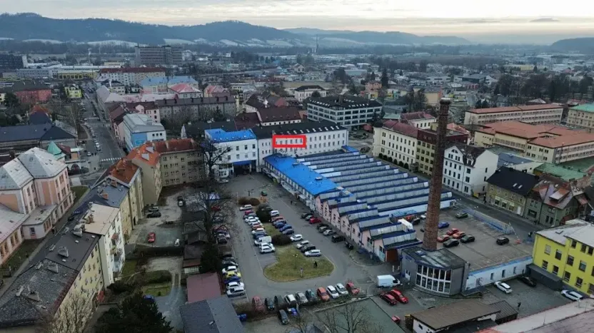 Pronájem kanceláře, Šumperk, Dr. E. Beneše, 43 m2