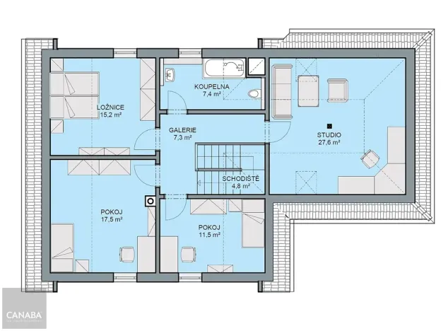 Prodej rodinného domu, Libeř, 175 m2