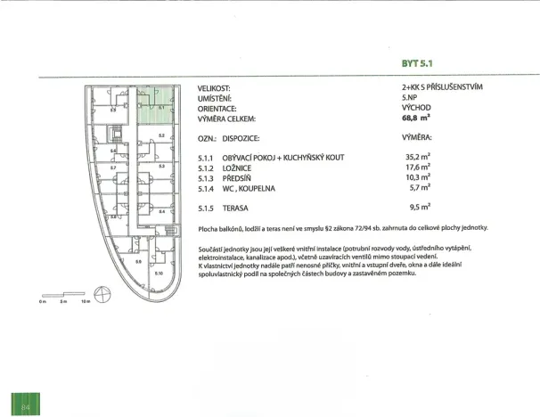 Prodej bytu 2+kk, Čeladná, 68 m2