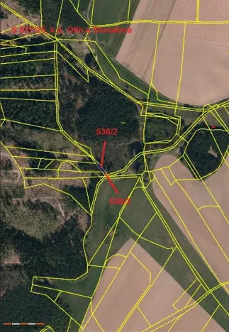 Prodej lesa, Otín, 213 m2