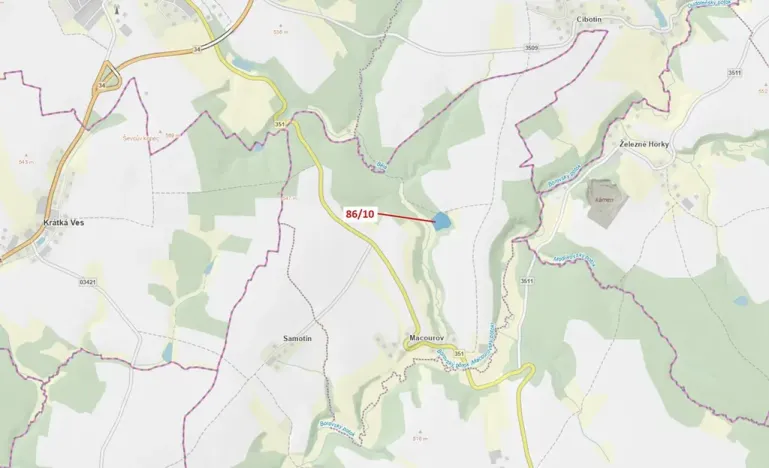 Dražba lesa, Žižkovo Pole, 12727 m2