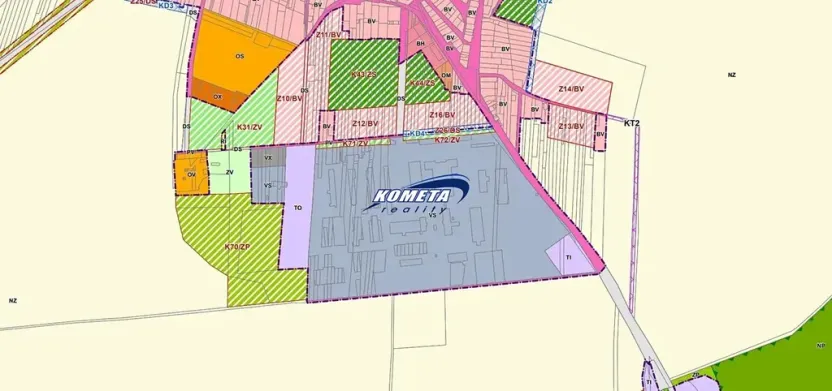 Prodej komerčního pozemku, Šakvice, 3676 m2