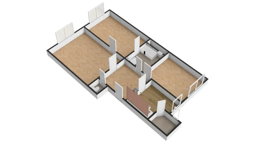 Pronájem bytu 3+1, Praha - Smíchov, Holečkova, 84 m2