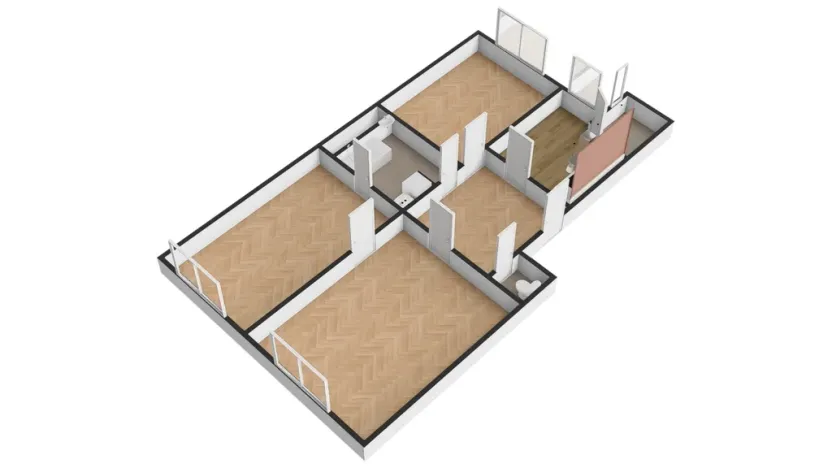 Pronájem bytu 3+1, Praha - Smíchov, Holečkova, 84 m2