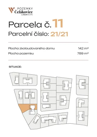 Prodej pozemku, Čelákovice - Záluží, Mstětická, 789 m2