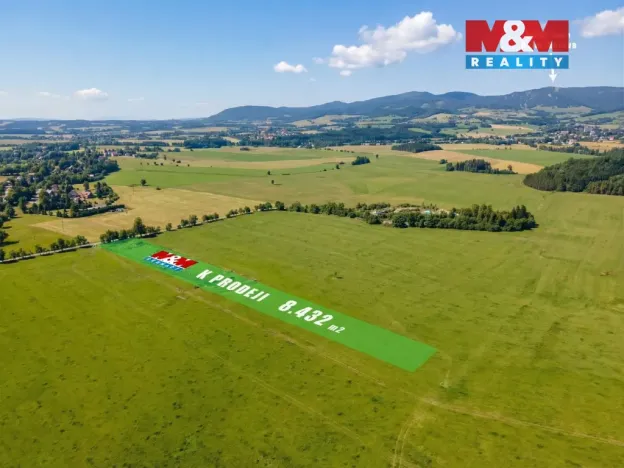 Prodej komerčního pozemku, Králíky - Dolní Boříkovice, 8432 m2