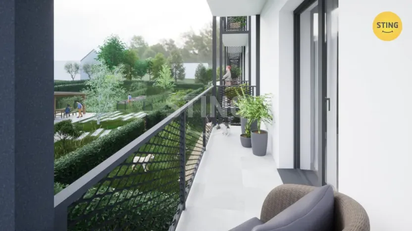 Pronájem bytu 2+kk, Bílov, 59 m2