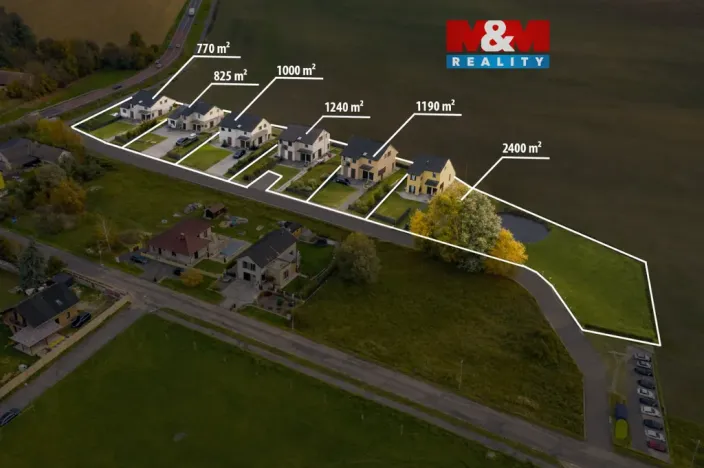 Prodej pozemku pro bydlení, Přelouč - Lhota, 1000 m2