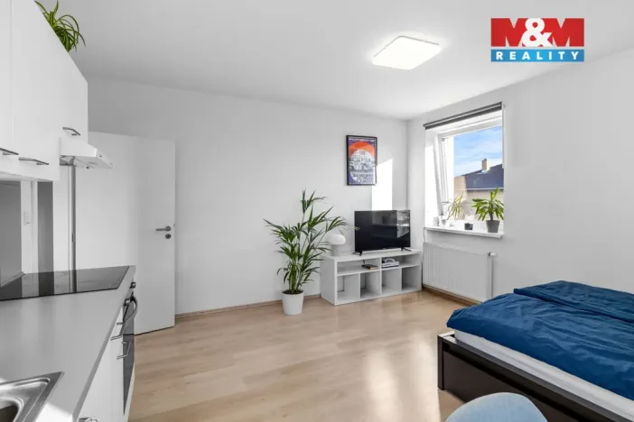 Pronájem bytu 1+kk, Horoměřice, Nebušická, 32 m2