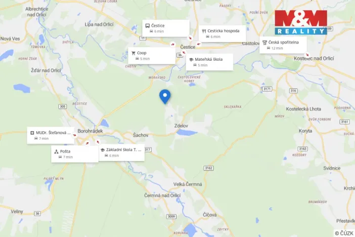 Prodej pole, Zdelov, 5271 m2