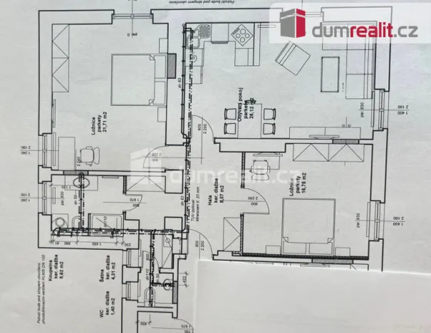 Prodej bytu 3+kk, Mariánské Lázně, Hlavní třída, 86 m2