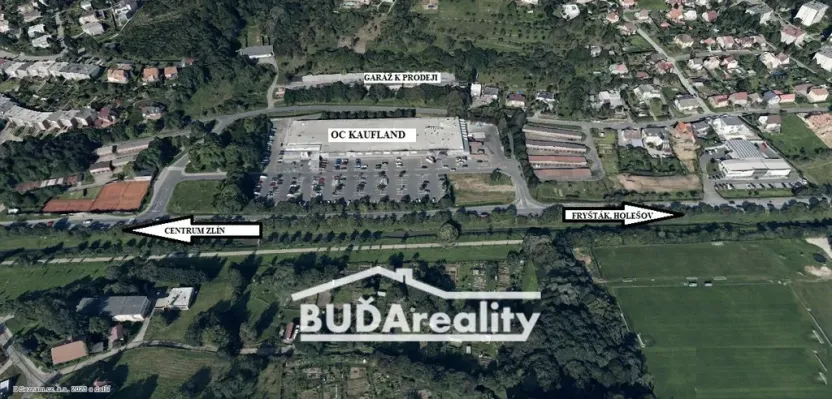 Prodej garáže, Zlín, Partyzánská, 19 m2