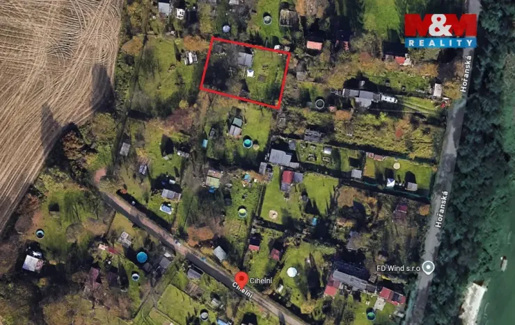 Prodej zahrady, Havířov - Prostřední Suchá, 899 m2