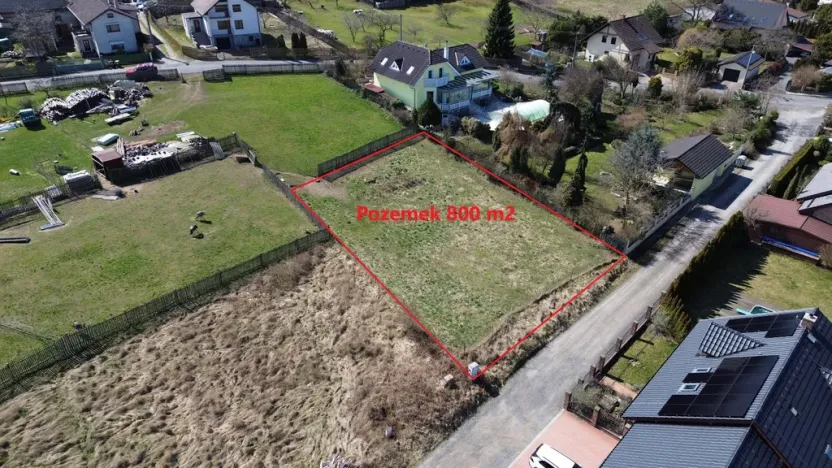 Prodej pozemku pro bydlení, Příbram - Žežice, 800 m2