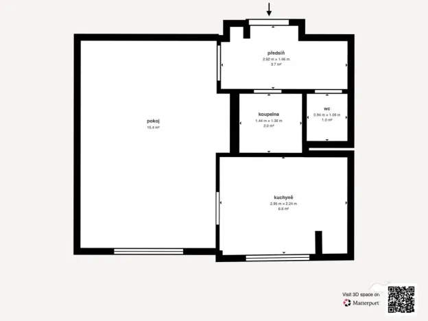 Prodej bytu 1+1, Praha - Libeň, V zahradách, 29 m2
