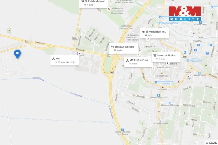 Pronájem rodinného domu, Mohelnice - Podolí, 31 m2